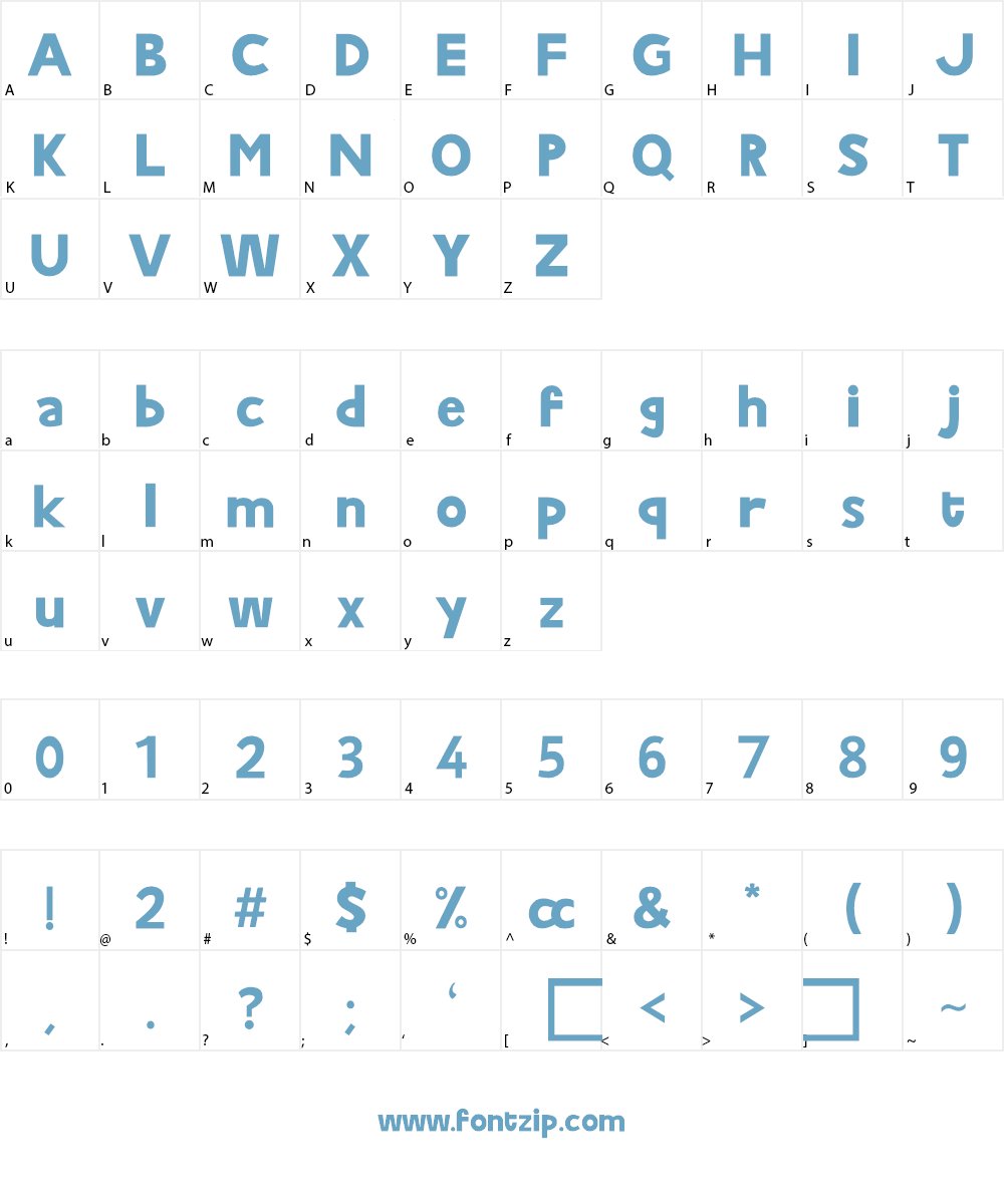 Cianjur On The Way Font Character